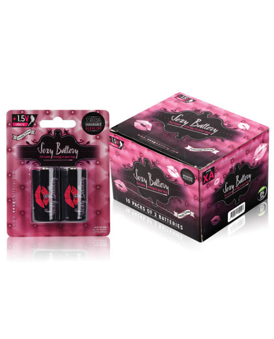 Sexy Battery C - Box Of 10 Two Packs Sexy Battery 500