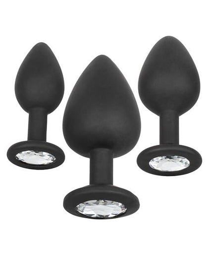 Silicone Gem Anal Kit - Black California Exotic Novelties