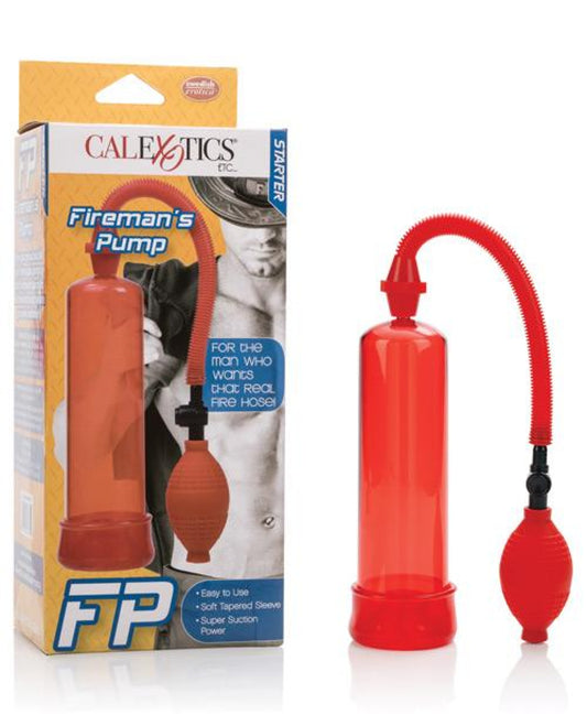 Fireman's Pump Masturbator - Red California Exotic Novelties 500