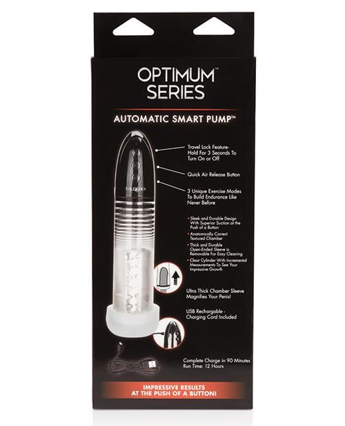 Optimum Series Automatic Smart Pump - Black California Exotic Novelties