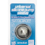 Universal Silicone Pump Sleeve - Smoke California Exotic Novelties