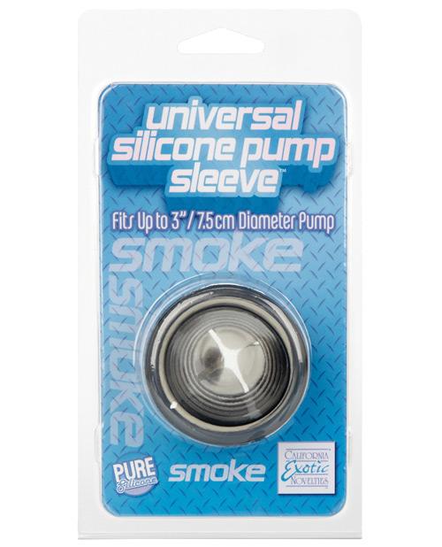 Universal Silicone Pump Sleeve - Smoke California Exotic Novelties