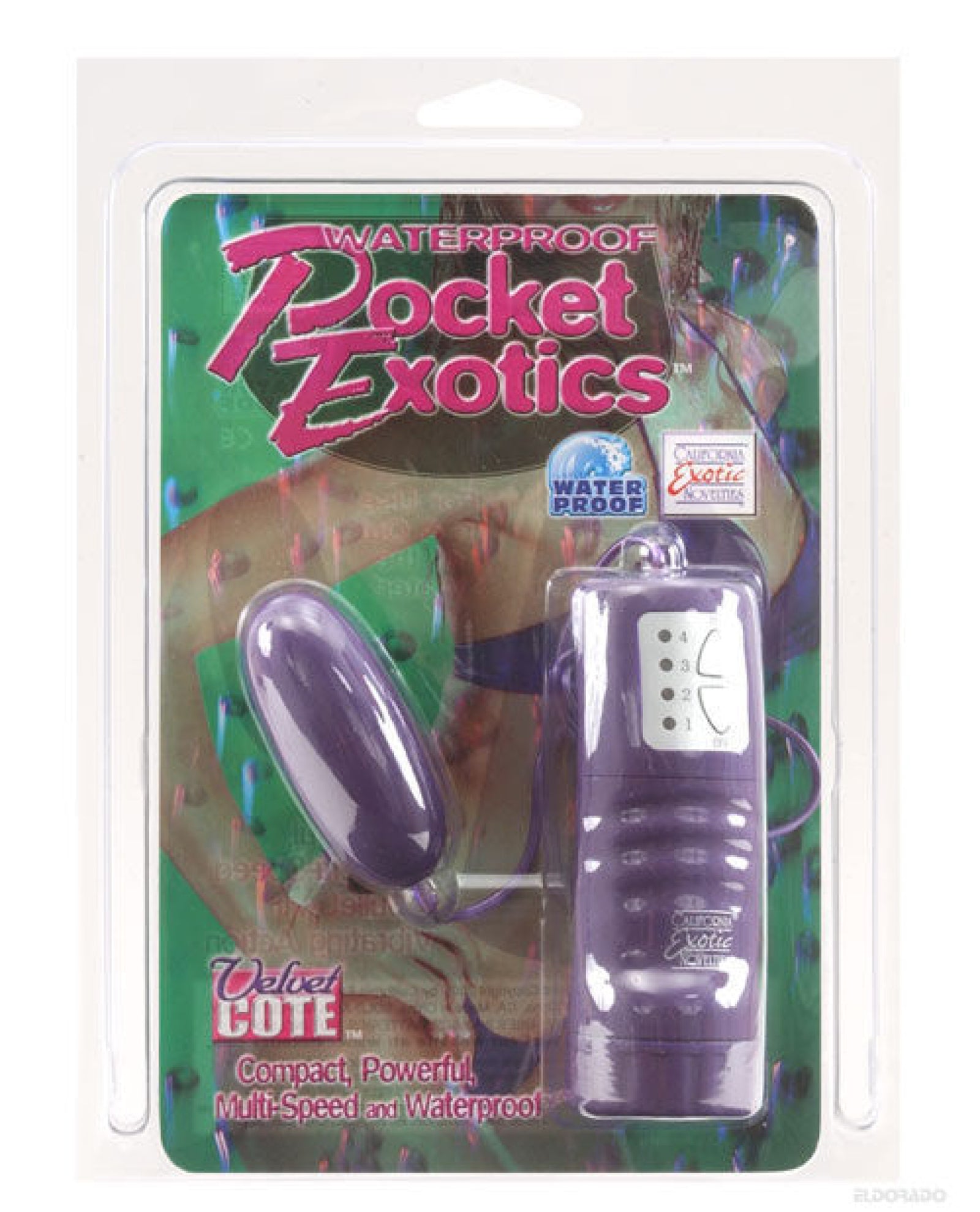 Pocket Exotics Bullet Waterproof - Purple California Exotic Novelties