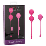 Kegel Training 2 Pc Set - Pink California Exotic Novelties