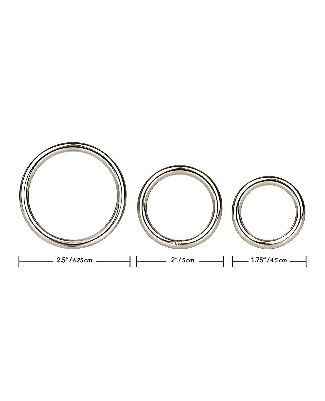 Silver Ring Set California Exotic Novelties