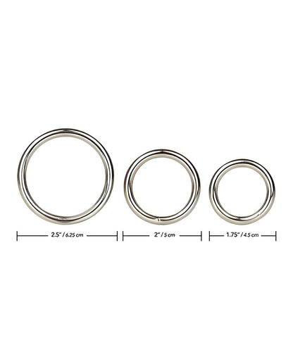 Silver Ring Set California Exotic Novelties