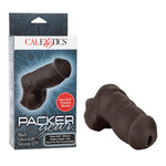Packer Gear Ultra-soft Silicone Stp - Black California Exotic Novelties
