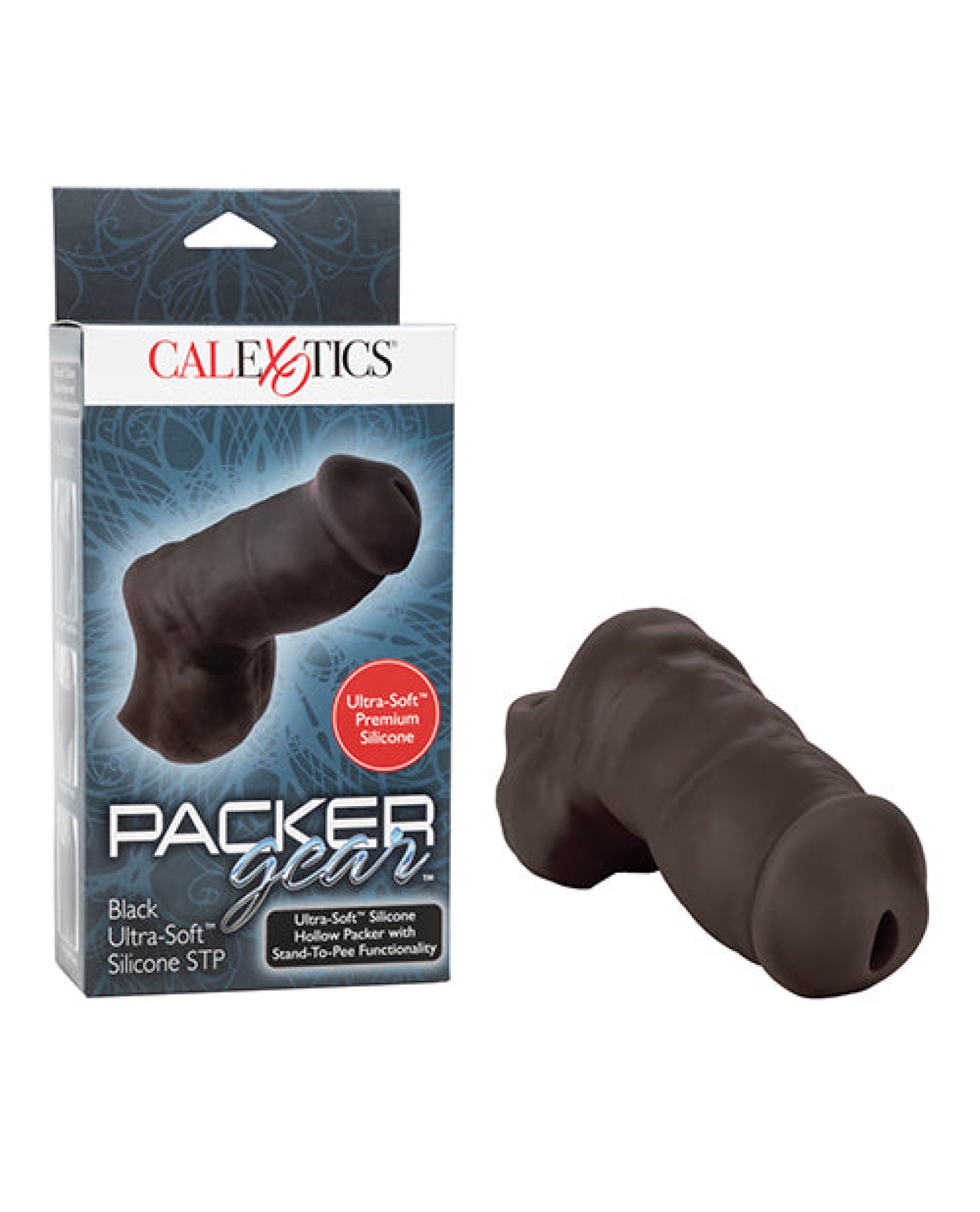 Packer Gear Ultra-soft Silicone Stp - Black California Exotic Novelties