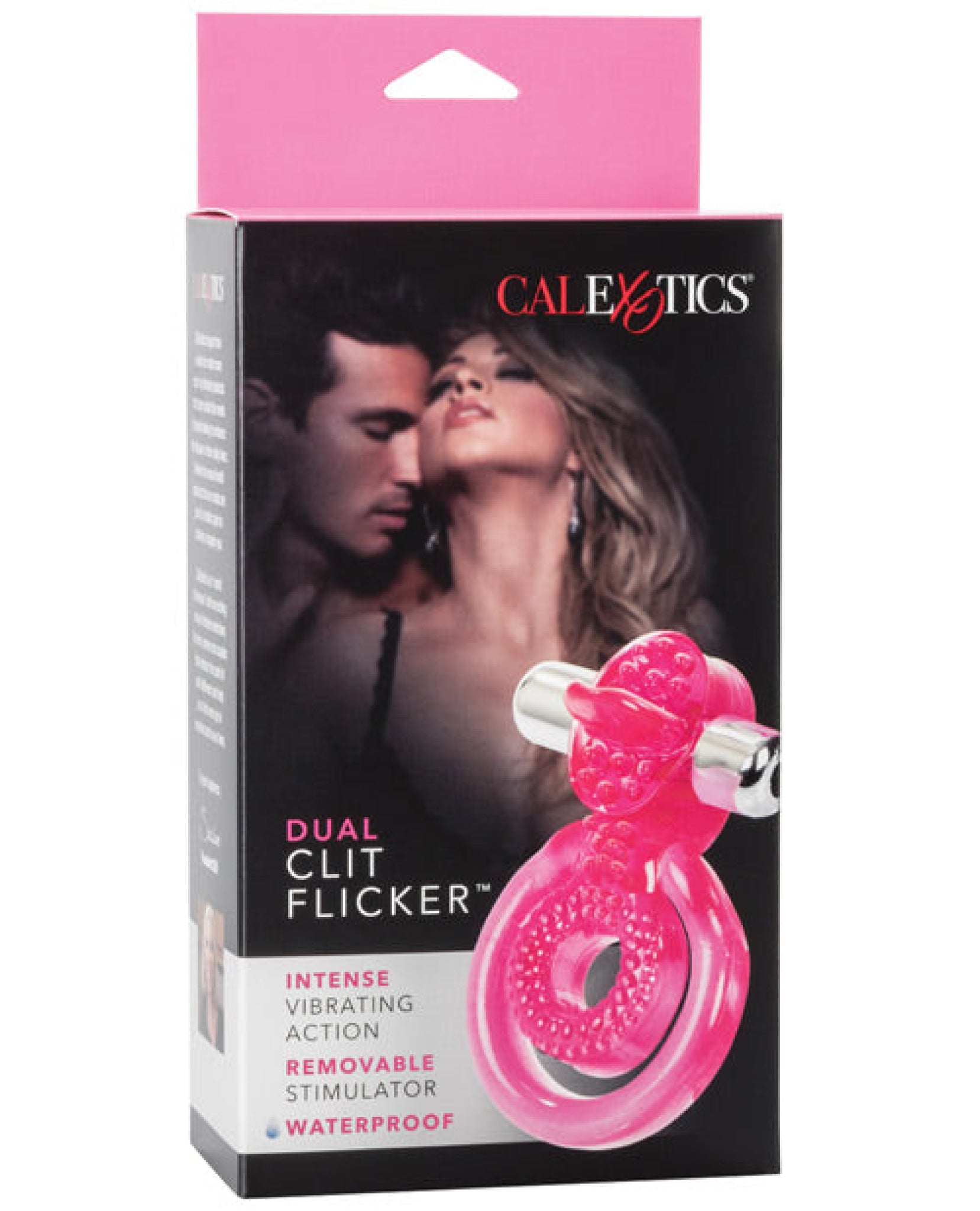 Dual Clit Flicker - Pink California Exotic Novelties