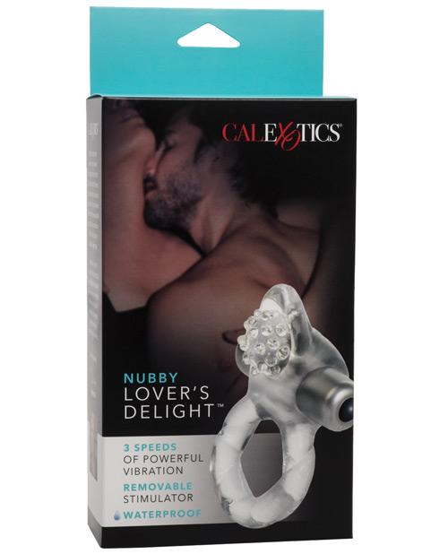 Lover's Delight - Nubby Clear California Exotic Novelties