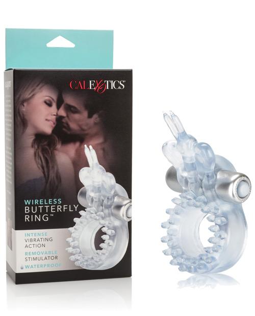 Wireless Butterfly Ring - Clear California Exotic Novelties 1657