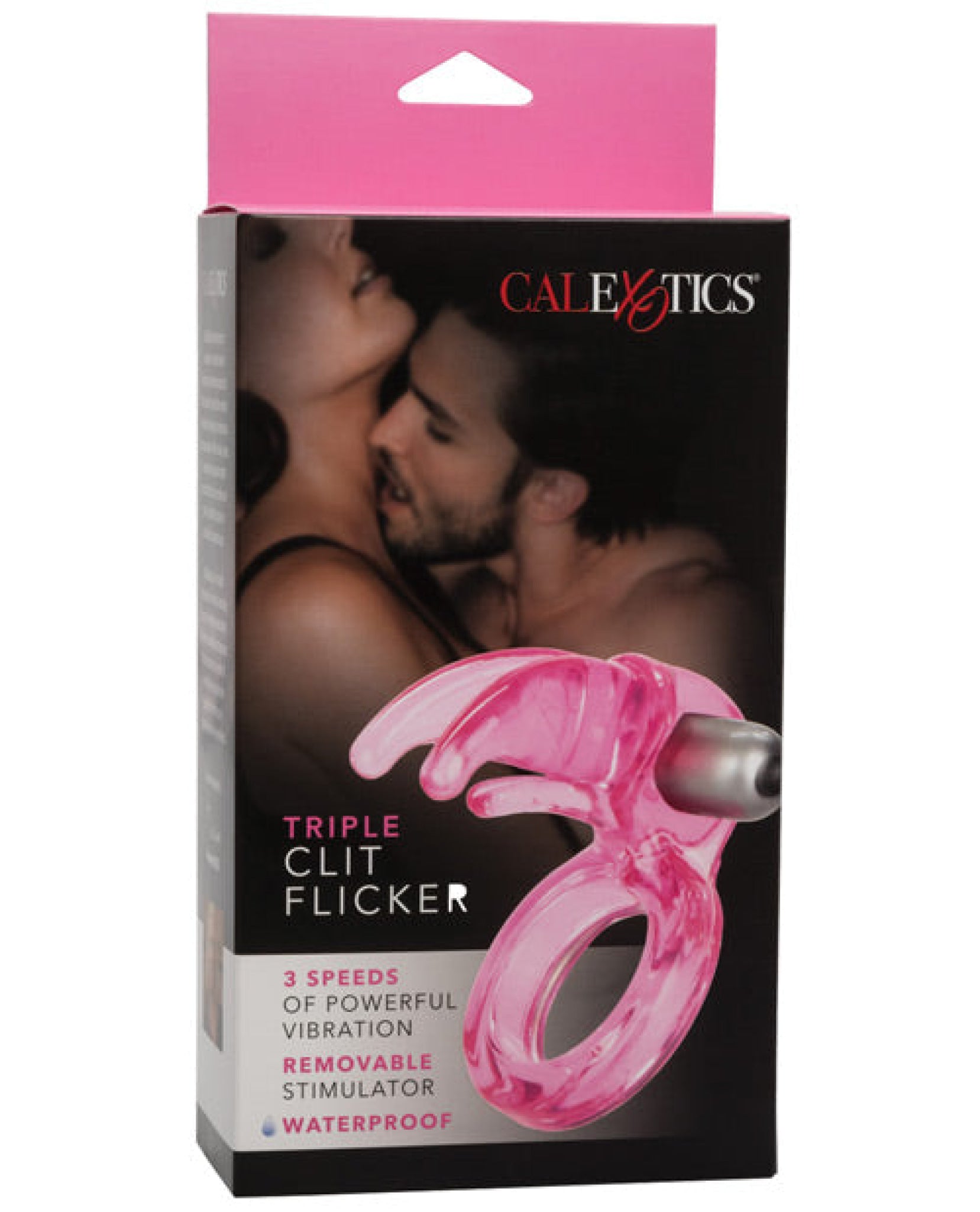 Triple Clit Flicker - Pink California Exotic Novelties