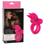 Silicone Rechargeable Butterfly Dual Ring California Exotic Novelties