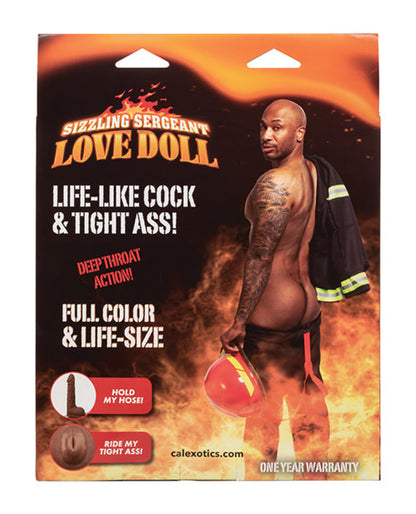 Sizzling Sergeant Love Doll - Brown California Exotic Novelties