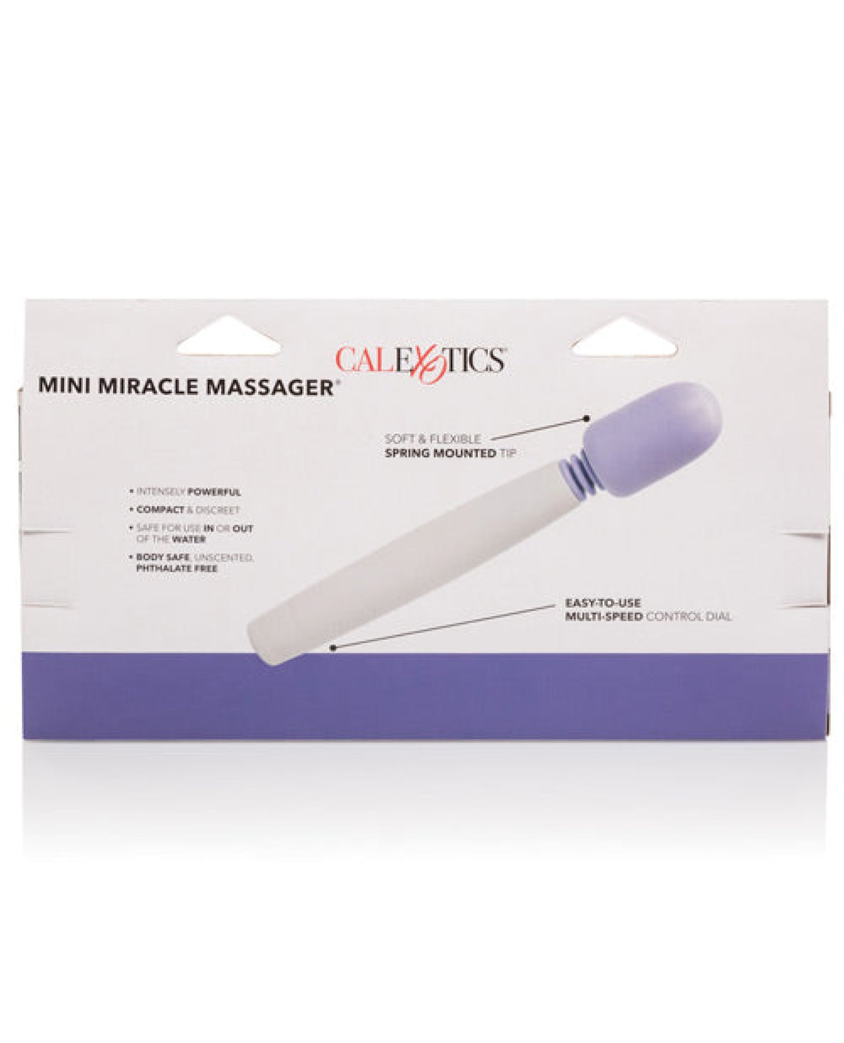 Miracle Massager Mini Multi-speed - Lavender California Exotic Novelties