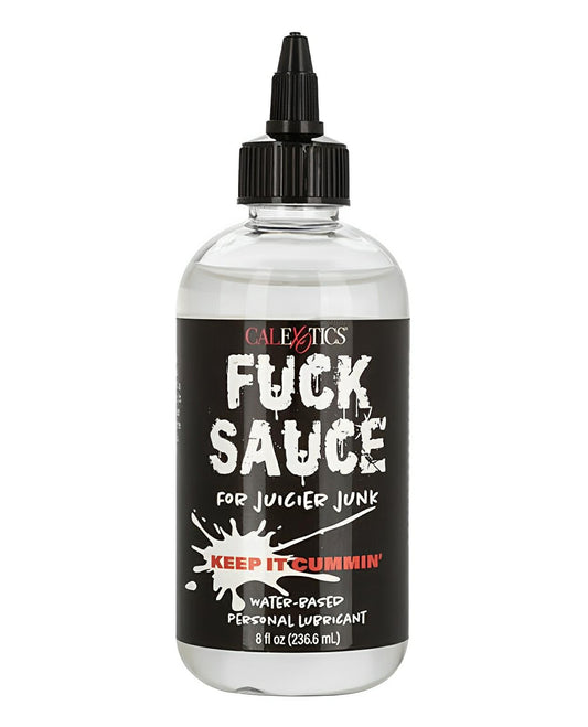 Fuck Sauce Water Based Personal Lubricant - 8 Oz California Exotic Novelties