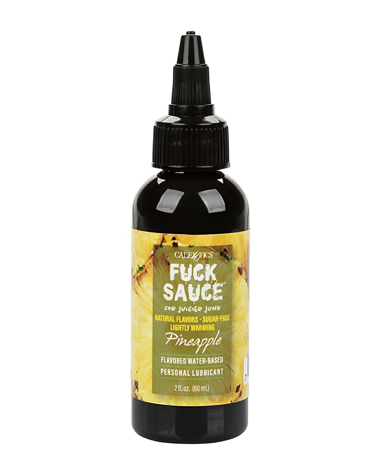 Fuck Sauce Water Based Personal Lubricant - 2 Oz Pineapple California Exotic Novelties