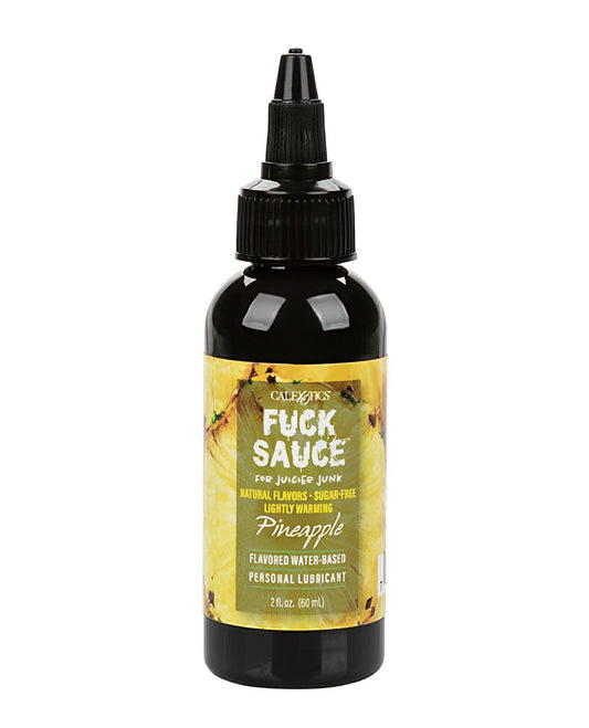 Fuck Sauce Water Based Personal Lubricant - 2 Oz Pineapple California Exotic Novelties