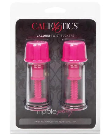 Nipple Play Vacuum Twist Suckers California Exotic Novelties