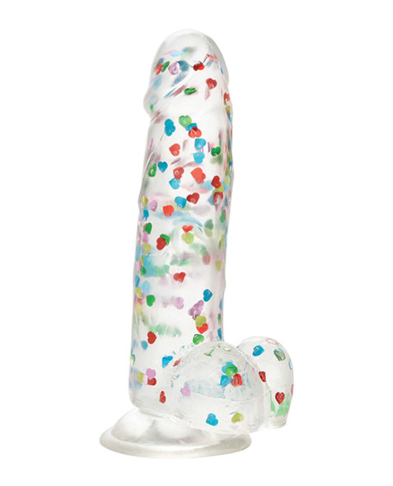 Naughty Bits I Love Dick Heart Filled Dong - Multicolor Naughty Bits
