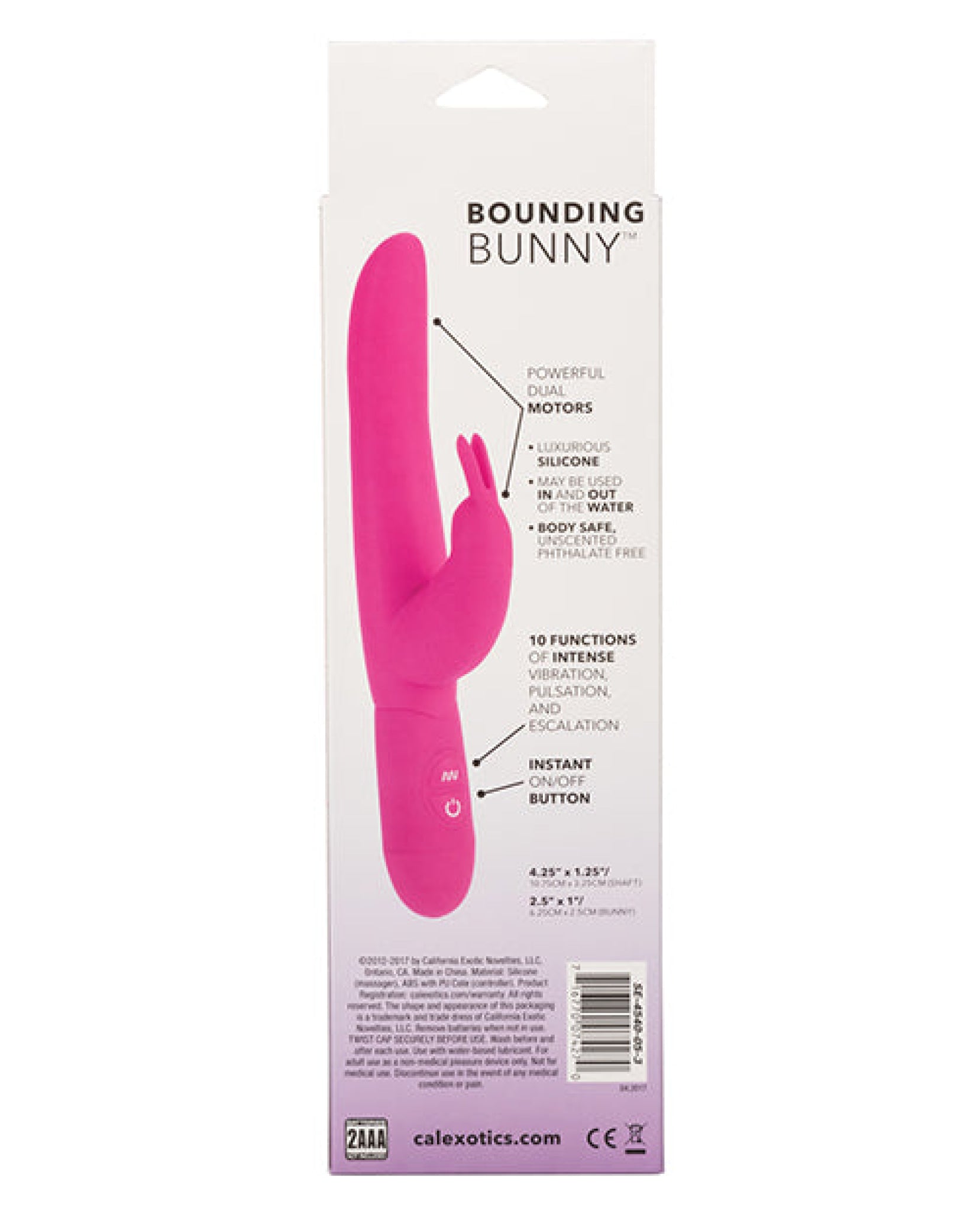 Posh 10 Function Bounding Bunny California Exotic Novelties