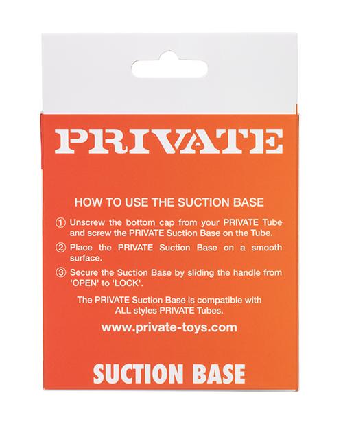 Private Suction Base Accessory - Black California Exotic Novelties