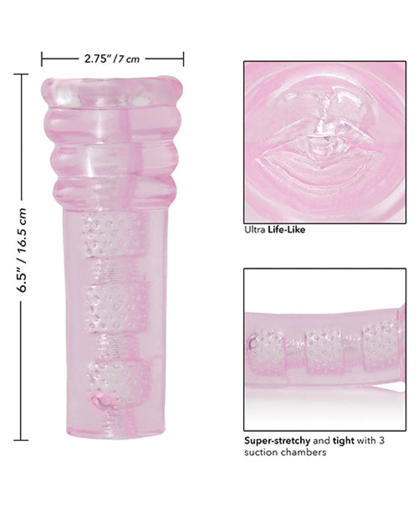 Sue Johanson Super Head Honcho - Pink California Exotic Novelties