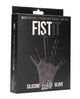 Shots Fistit Silicone Stimulation Glove - Black Shots