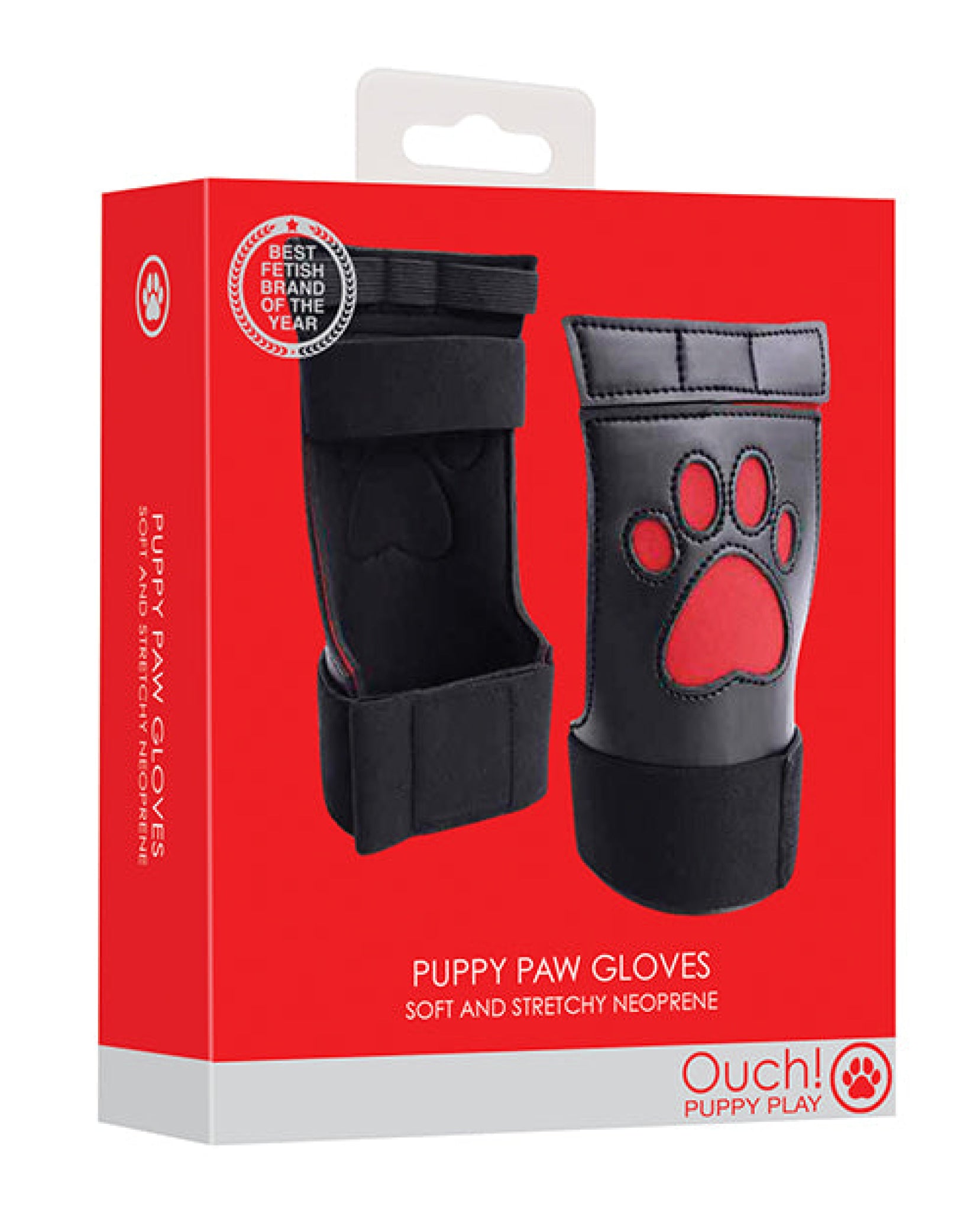 Shots Ouch Puppy Play Puppe Play Paw Cut-out Gloves Shots America LLC