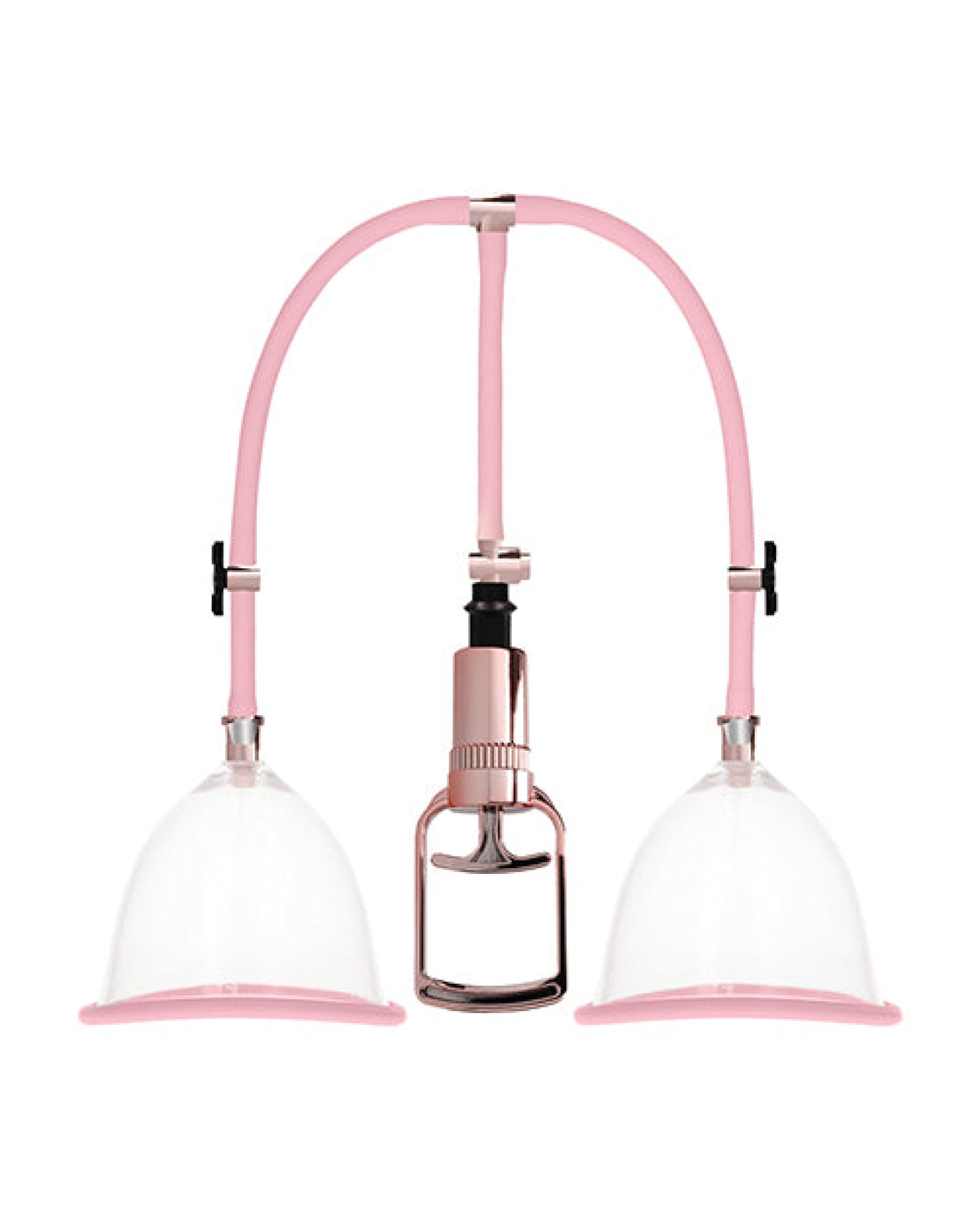 Shots Pumped Breast Pump Set - Medium Rose Gold Shots