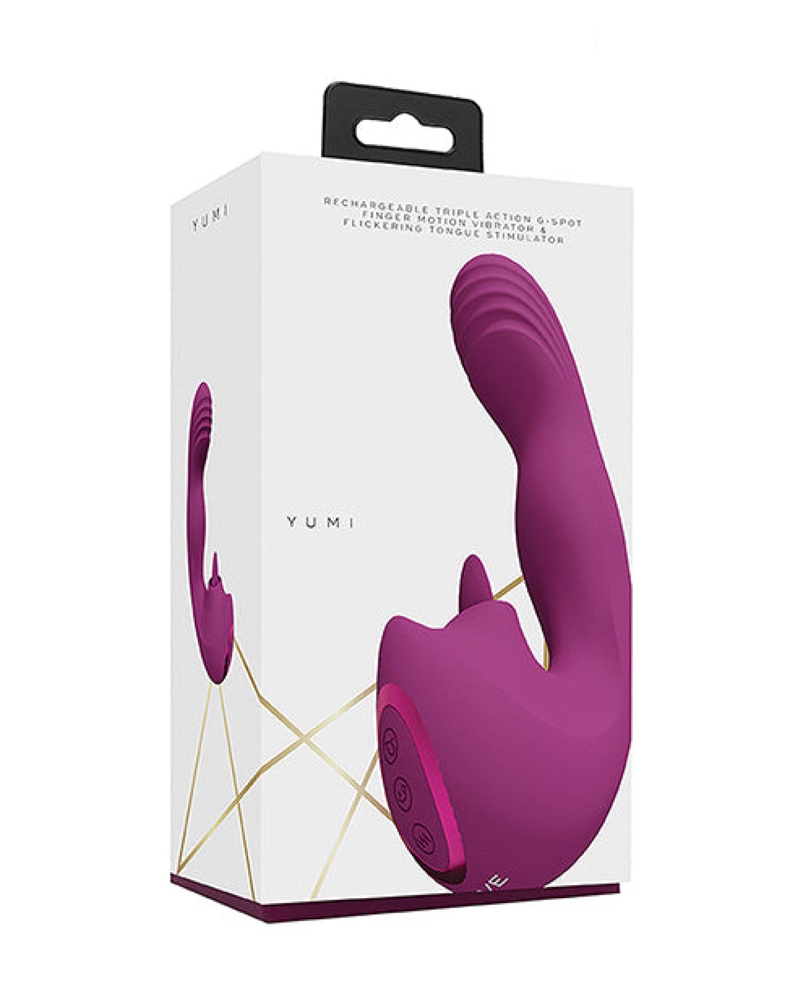 Shots Yumi Triple Action G-spot Vibrator & Stimulator Shots