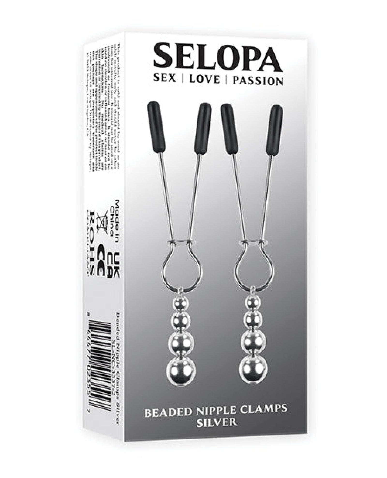 Selopa Beaded Nipple Clamps Selopa