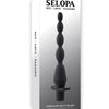 Selopa Vibrating Butt Beads - Black Selopa