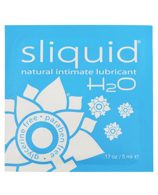 Sliquid Naturals H2o - .17 Oz Pillow Sliquid 500
