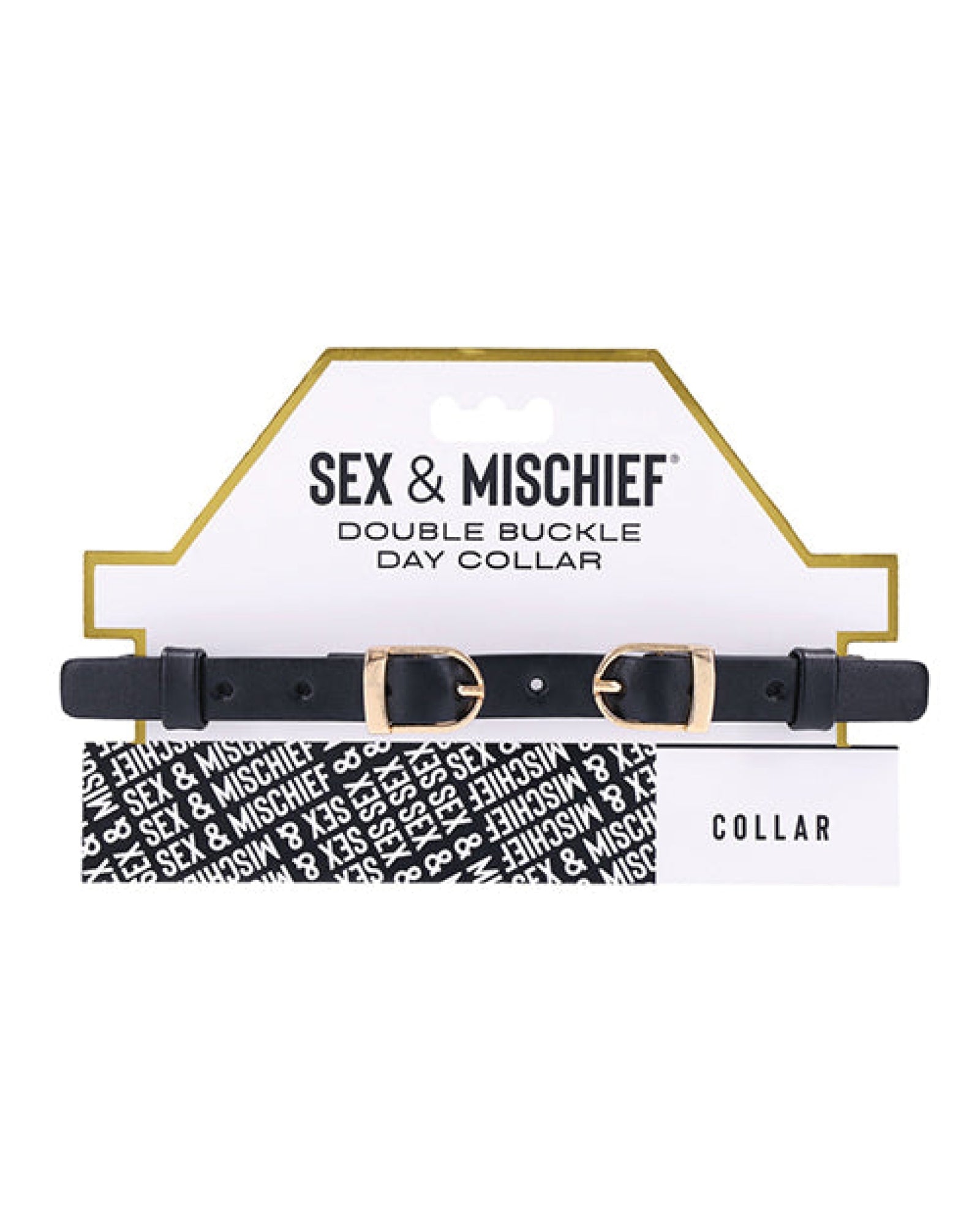 Sex & Mischief Double Buckle Day Collar Sex & Mischief