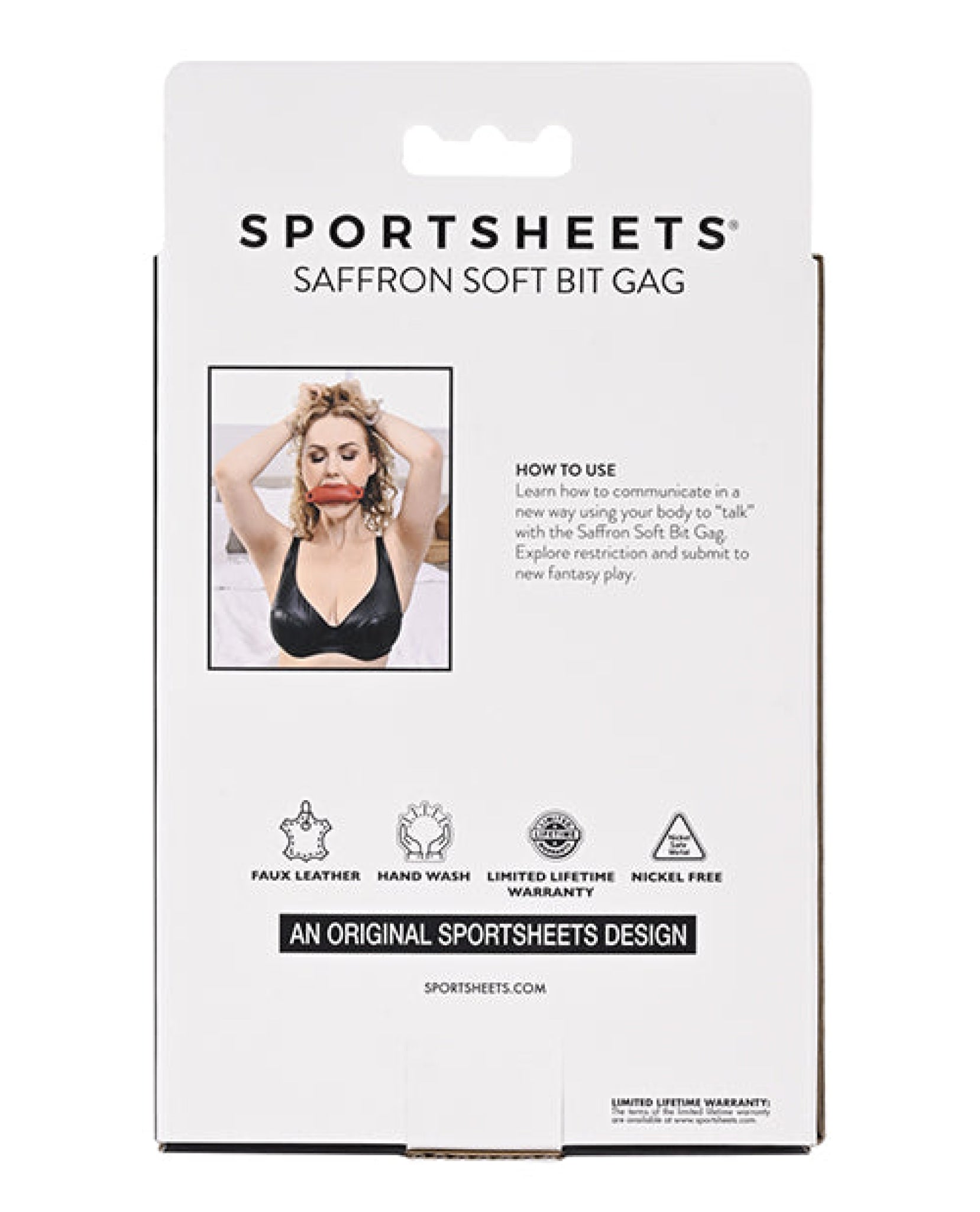 Saffron Soft Bit Gag Sportsheets