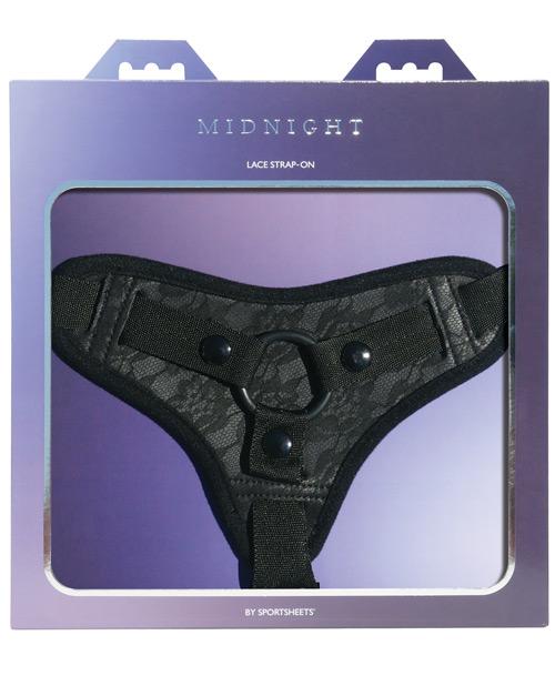 Sincerely Lace Strap-on - Black Sincerely