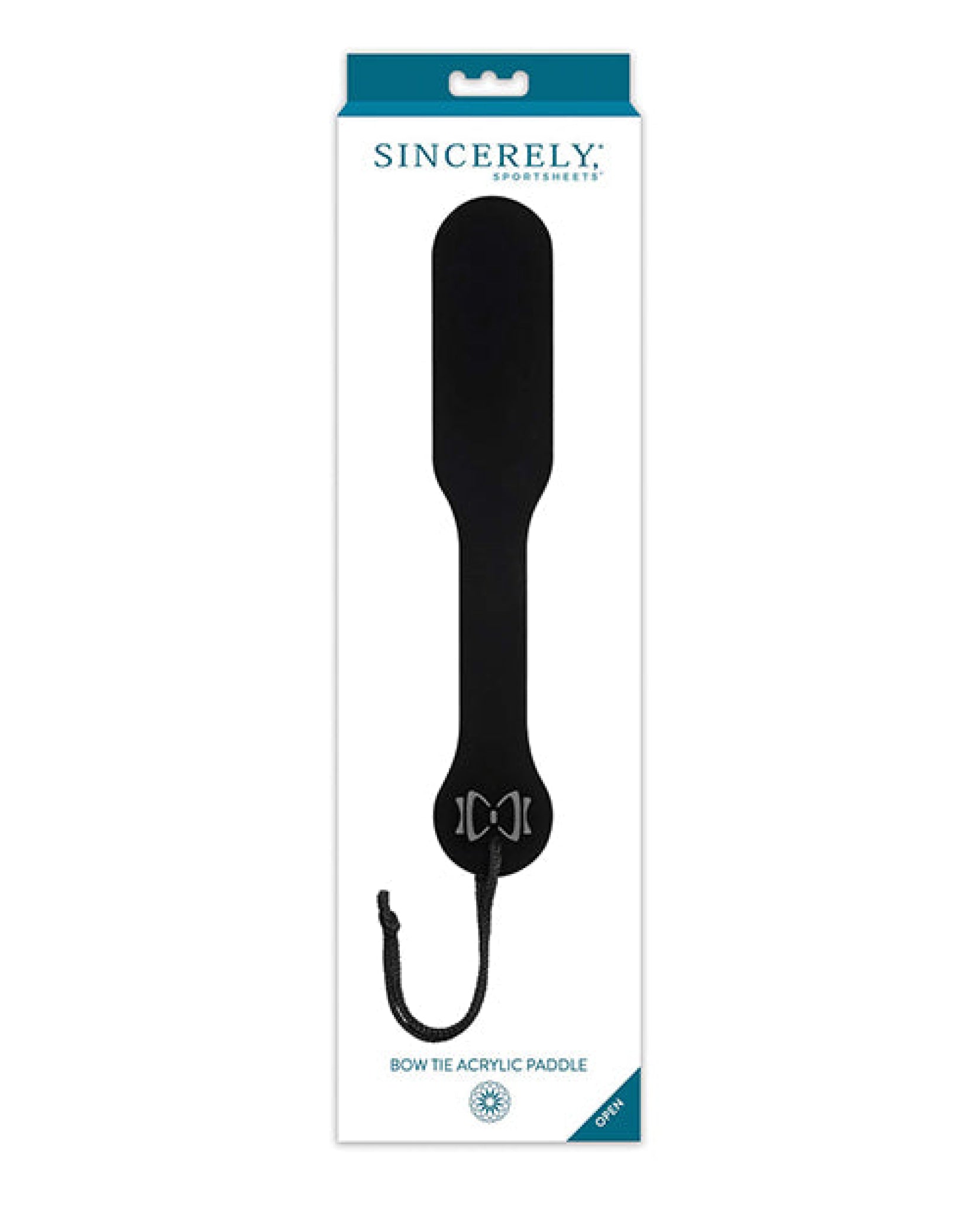 Sincerely Bow Tie Acrylic Paddle Sincerely