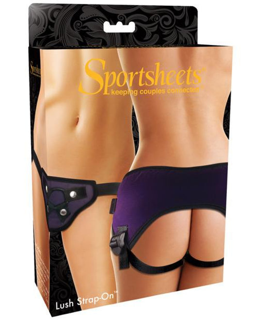 Sportsheets Lush Strap On Harness - Purple Sportsheets 1657