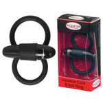 Malesation Squeeze Cock & Ball Ring - Black Malesation