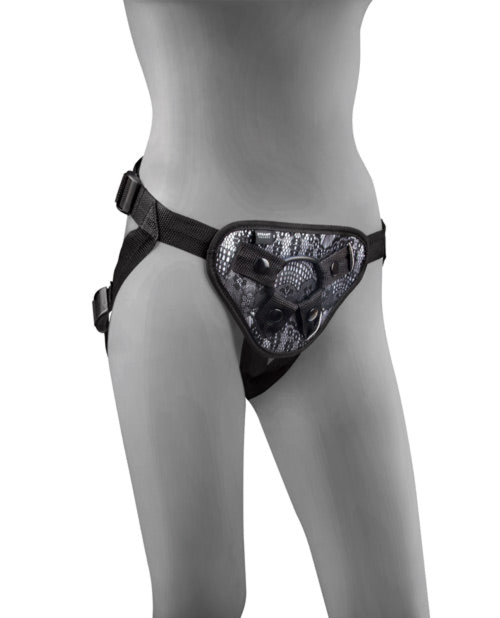 Steamy Shades Classic Harness - Black-white Steamy