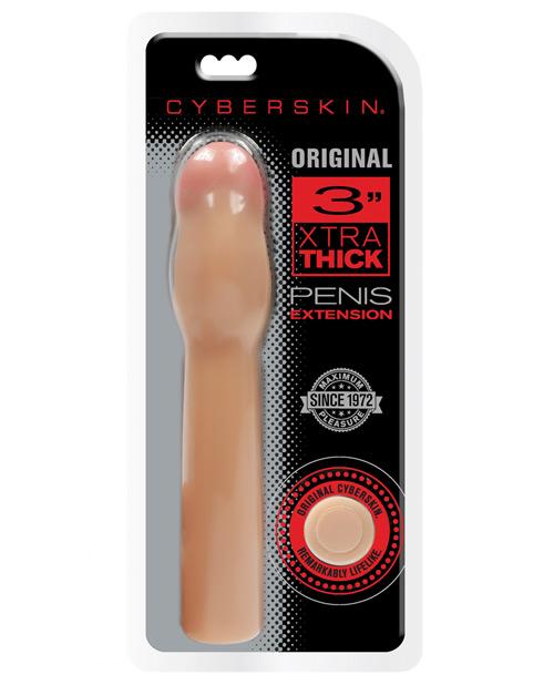 "Cyberskin Original 3"" Xtra Thick Penis Extension" Topco