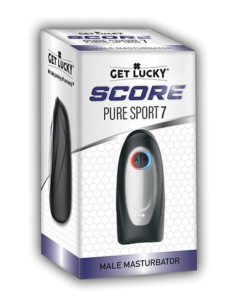 Get Lucky Score Pure Sport 7 Masturbator - Black Get Lucky