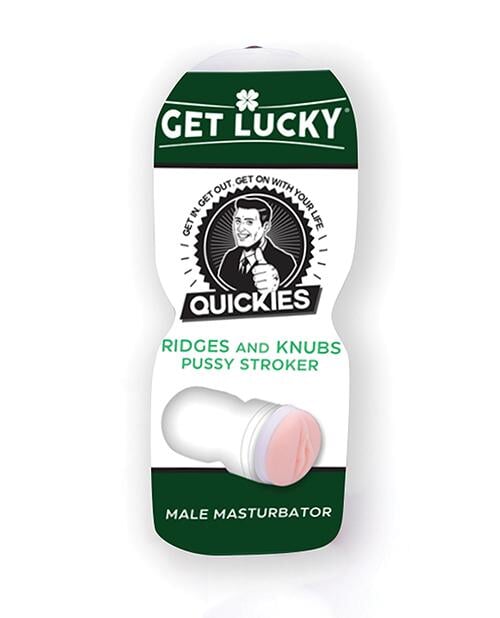 Get Lucky Quickies Ridges & Knubs Pussy Stroker Get Lucky
