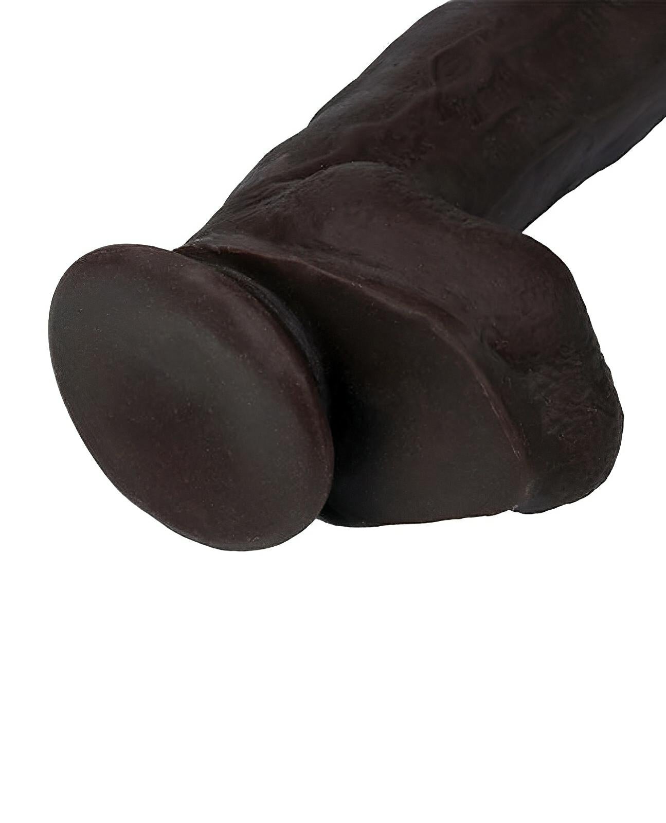 Get Lucky 12" Real Skin Series - Dark Brown Get Lucky