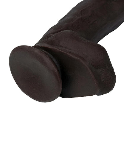 Get Lucky 12" Real Skin Series - Dark Brown Get Lucky