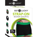 Get Lucky Strap On Boxers - Black/green Get Lucky