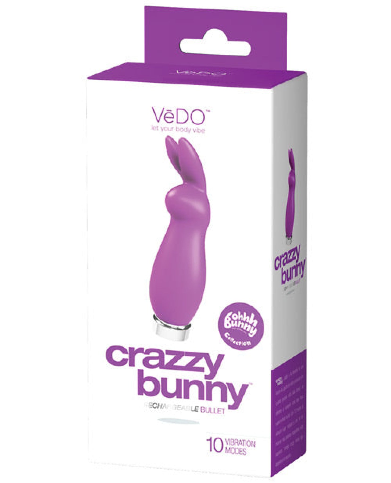 Vedo Crazzy Bunny Rechargeable Bullet VēDO