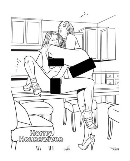 Wood Rocket The Raunchiest Adult Coloring Book Wood Rocket