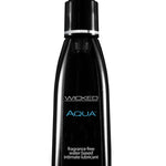 Wicked Sensual Care Aqua Water Based Lubricant - 8.5 Oz Fragrance Free Wicked Sensual Care